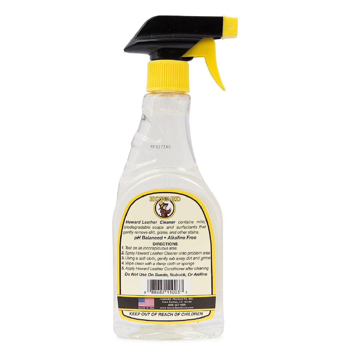 Howard Leather Cleaner and Leather Conditioner Kit 1.81 lb Guys And