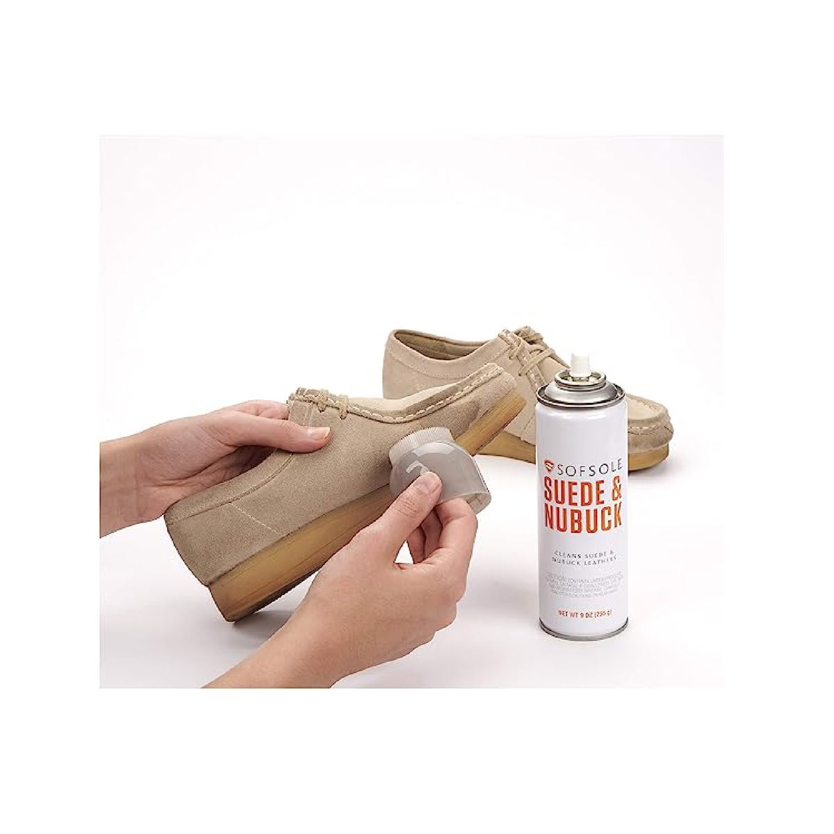 Sof Sole Suede and Nubuck Leather Shoe Cleaner 9 Oz - Guys And Dolls Boots