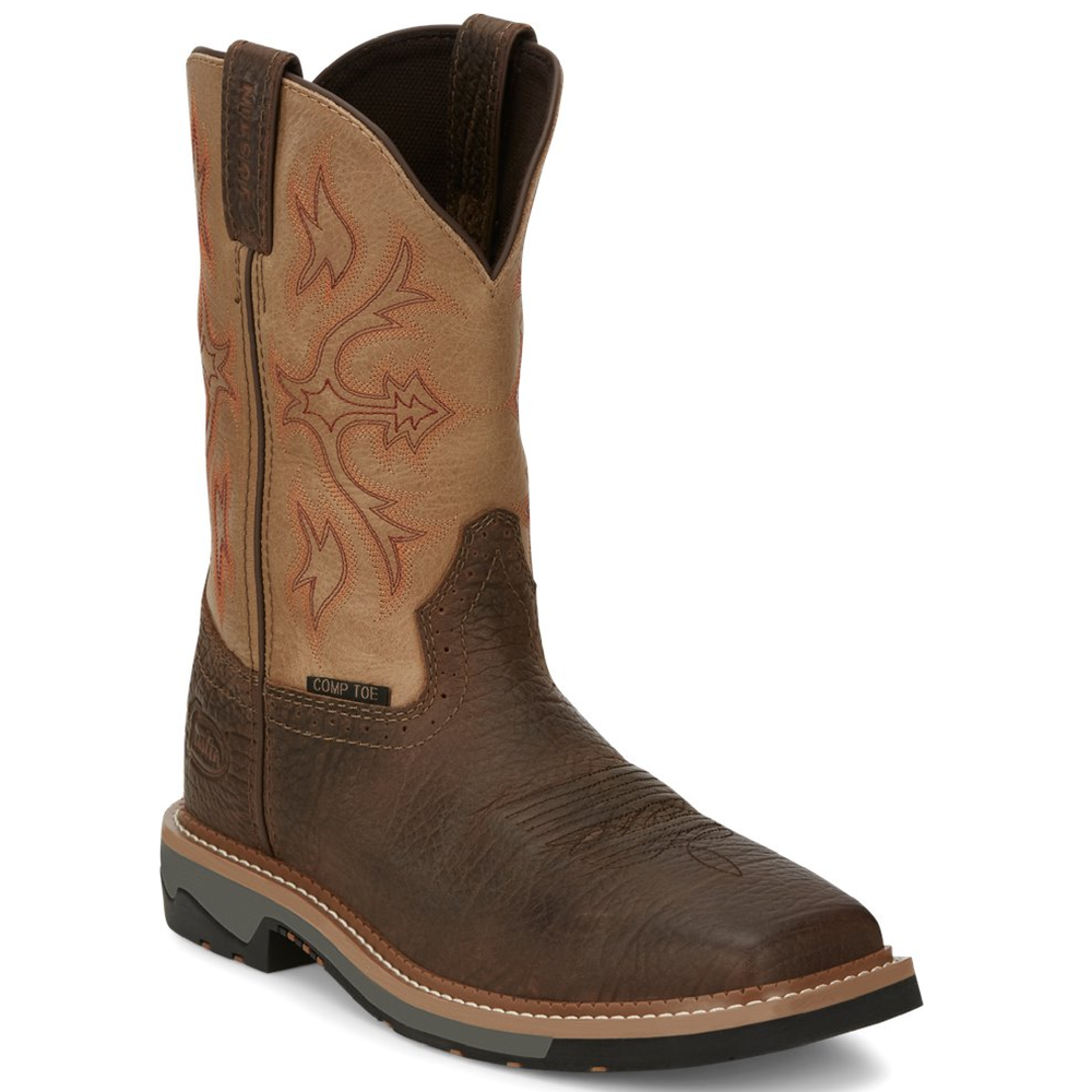 Justin Work Mens Stampede | Style Bolt SE4103