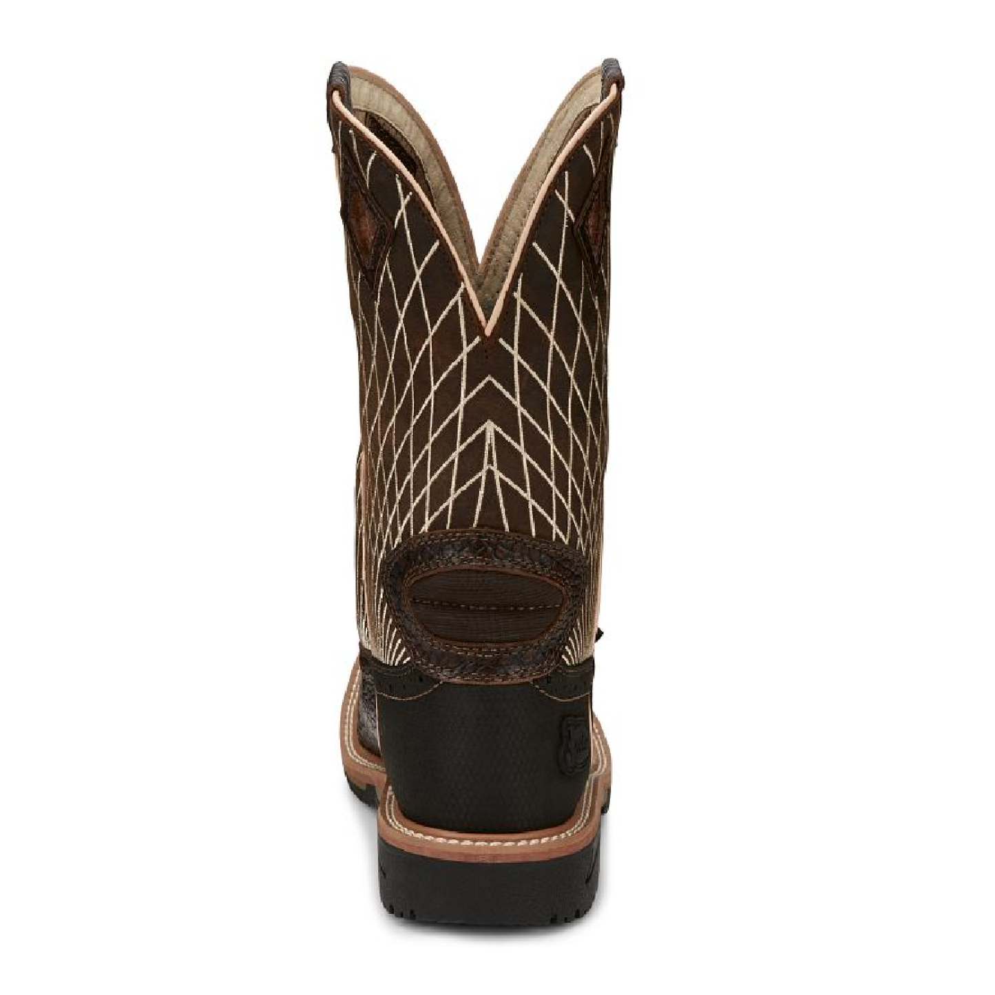 
                  
                    Justin Work Mens Stampede | Style Derrickman SE4833
                  
                