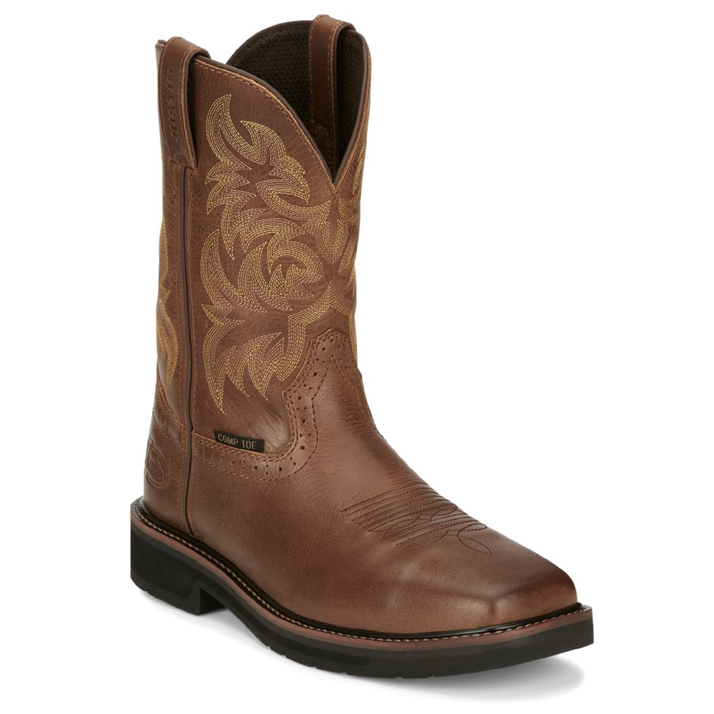 Justin Work Mens Stampede | Style Handler SE4824