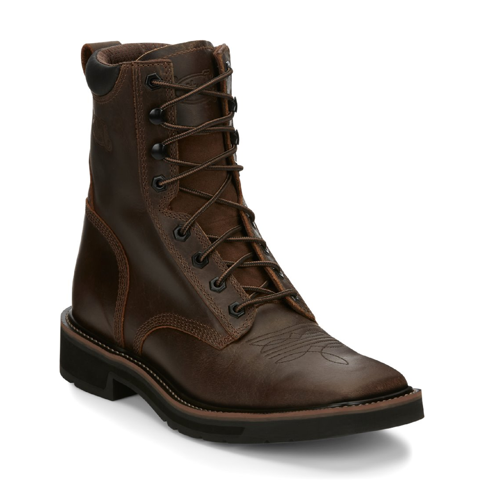 Justin Work Mens Stampede | Style Pulley SE681