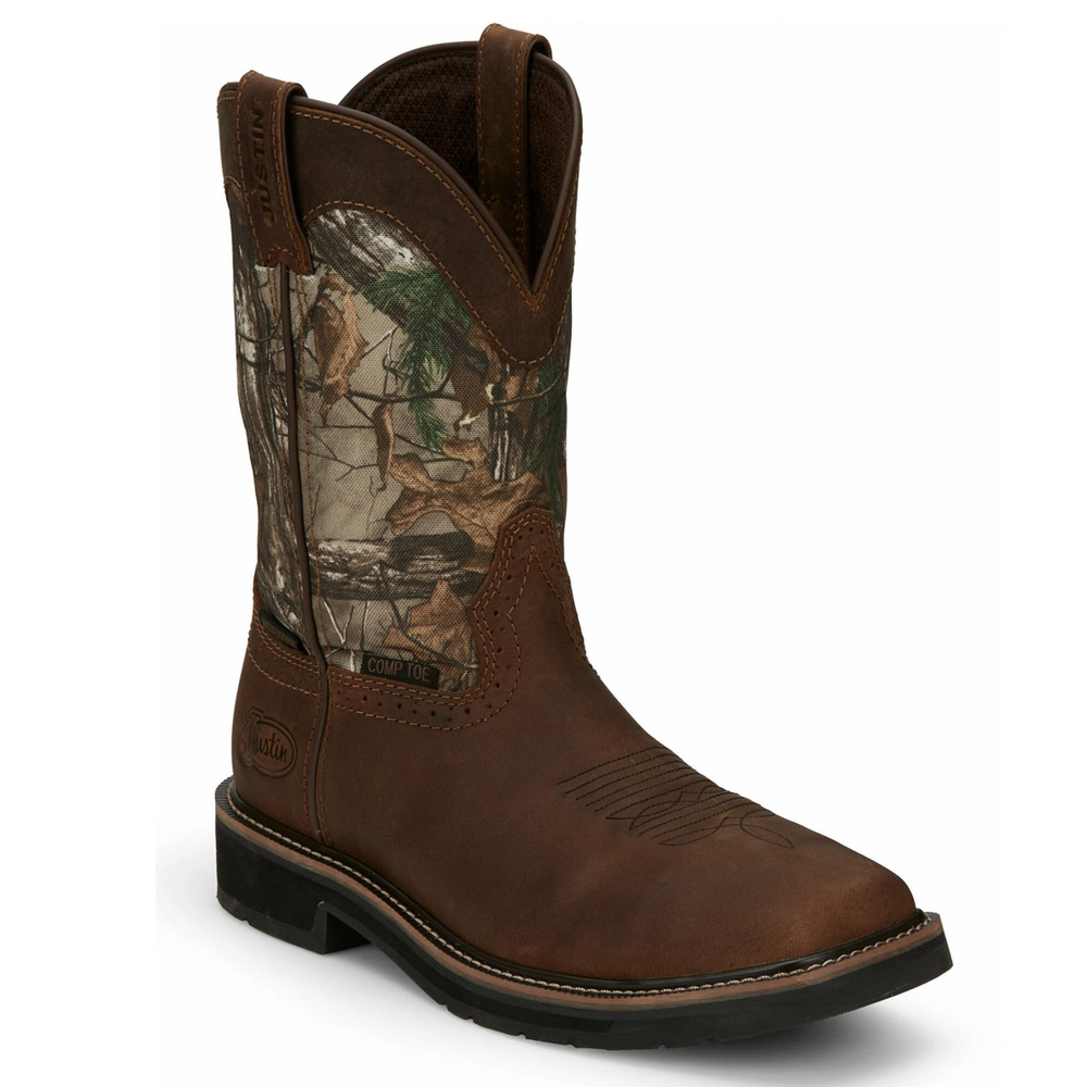 Justin Work Mens Stampede | Style Trekker SE4677