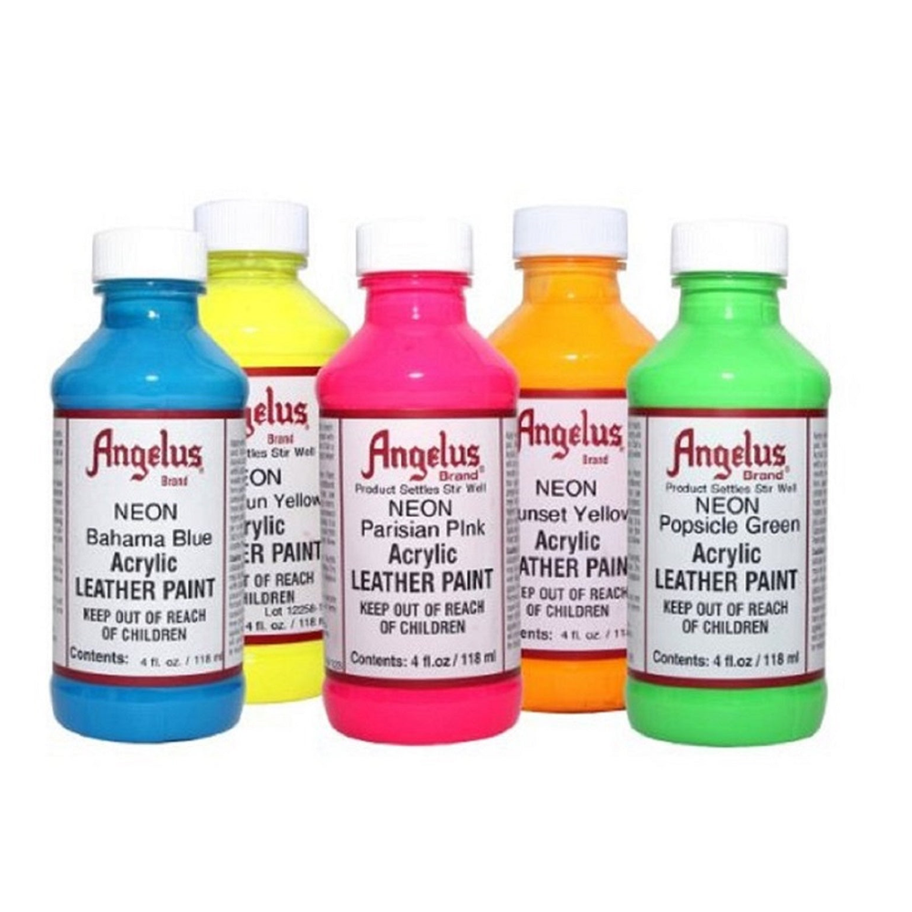 Angelus Acrylic Paints Neon 4 Oz  (#ANAPN)