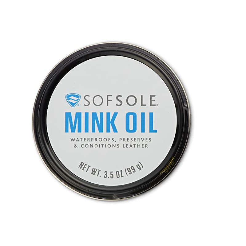 Sof Sole Mink Oil for Conditioning and Waterproofing Leather