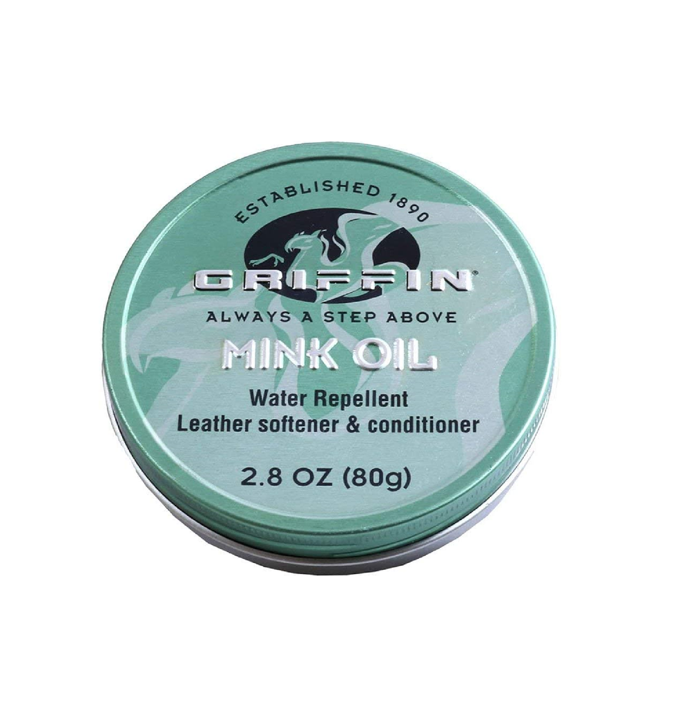 GRIFFIN | Mink Oil | Leather Conditioner | Leather Softener | Water Repellent Waterproofing