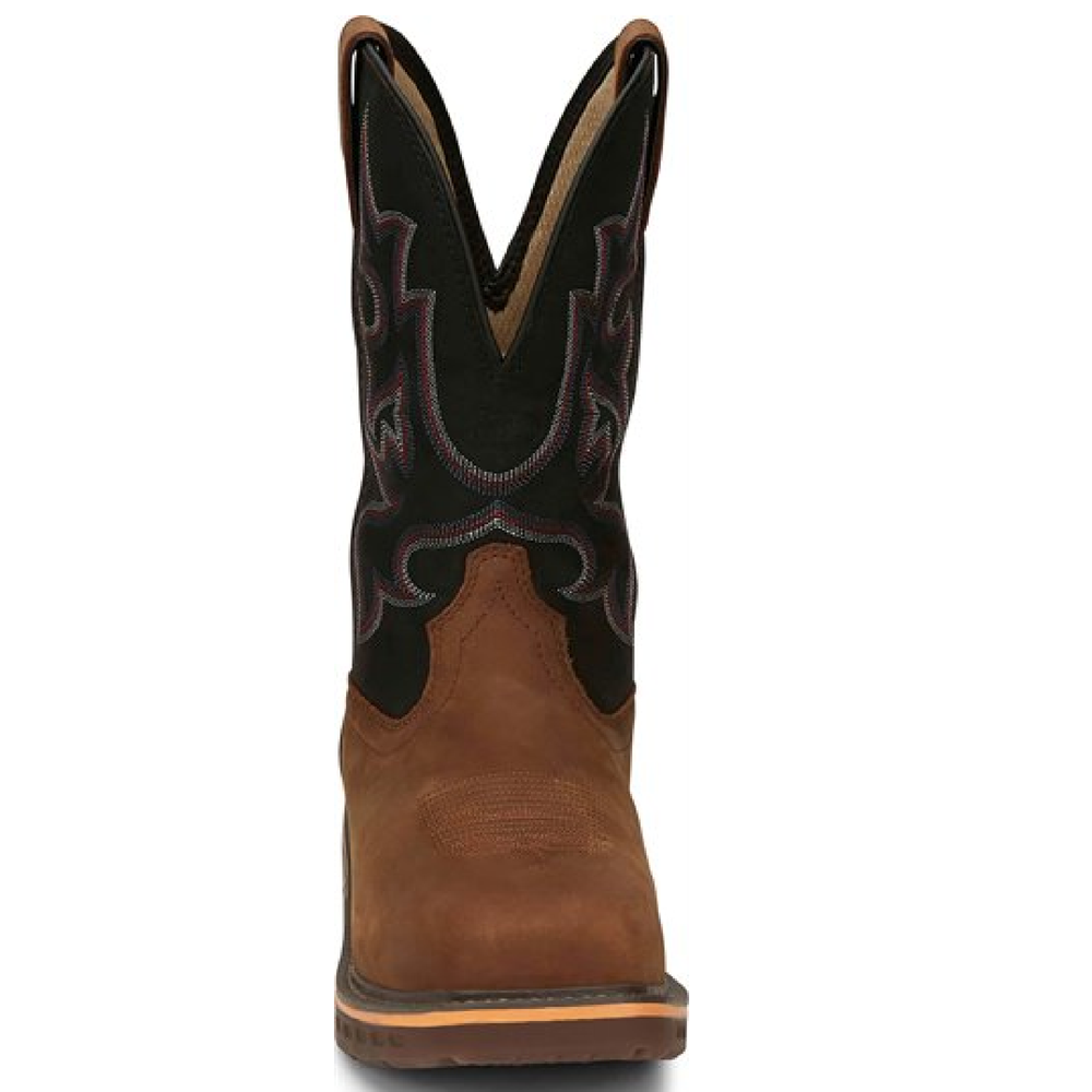 
                  
                    Justin Boots  Resistor Nano Comp Toe | Style CR4012 Color Rustic Brown
                  
                