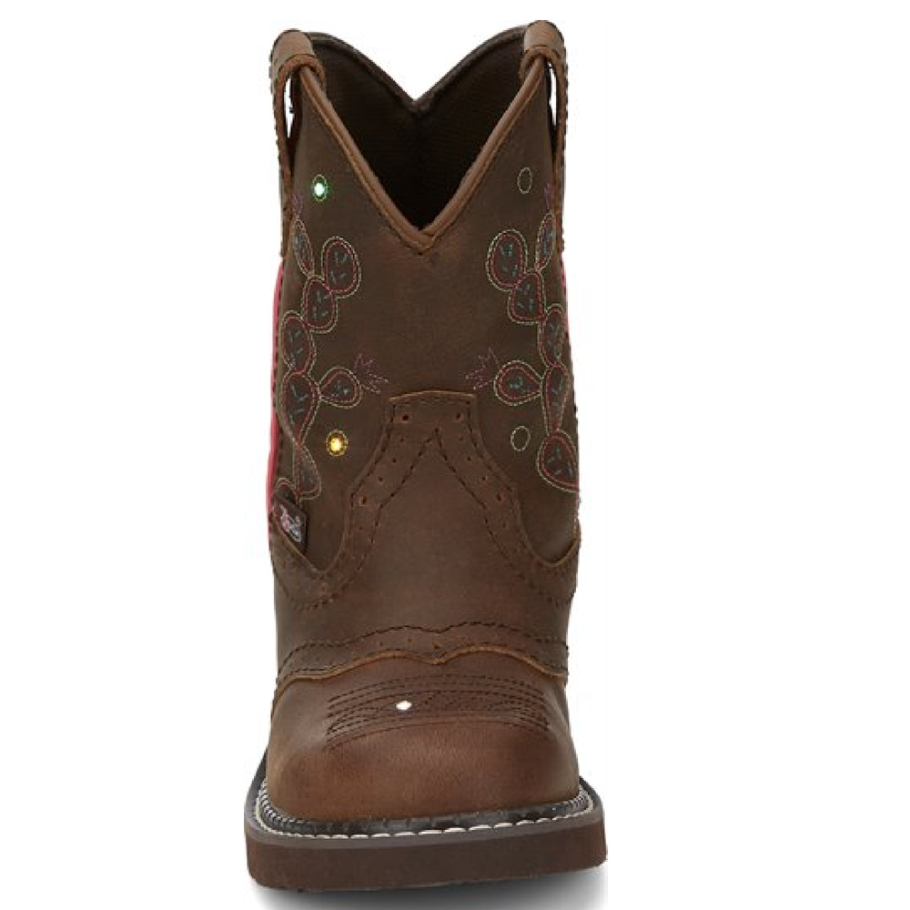 
                  
                    Justin Boots Kids Glitzi | Style JK9915 Color Brown
                  
                