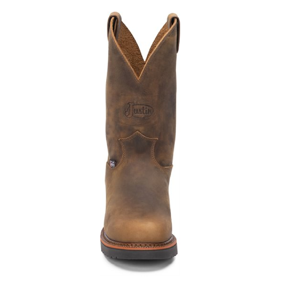 
                  
                    Justin Boots Mens Blue Pull On | Style 4440 Color Tan Gaucho
                  
                