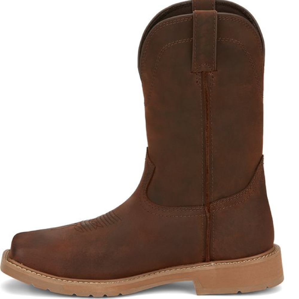 
                  
                    Justin Boots Mens Buster Steel Toe #SE3101 | Color Brown
                  
                