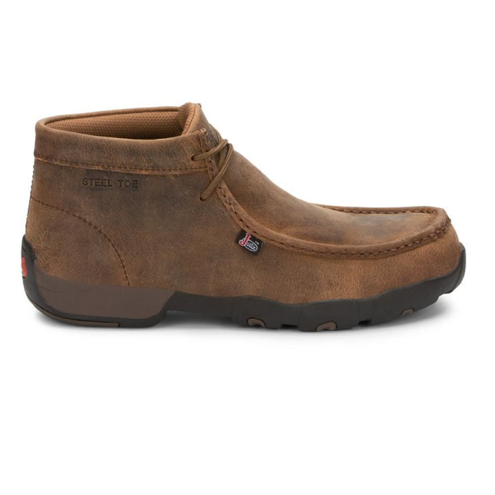 
                  
                    Justin Boots Mens Capie Steel Toe | Style 235 Color Brown
                  
                