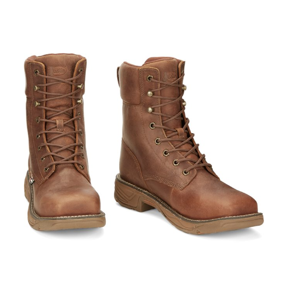 Justin Boots Rush Nano Comp Toe |  Style SE468 Color Barley brown