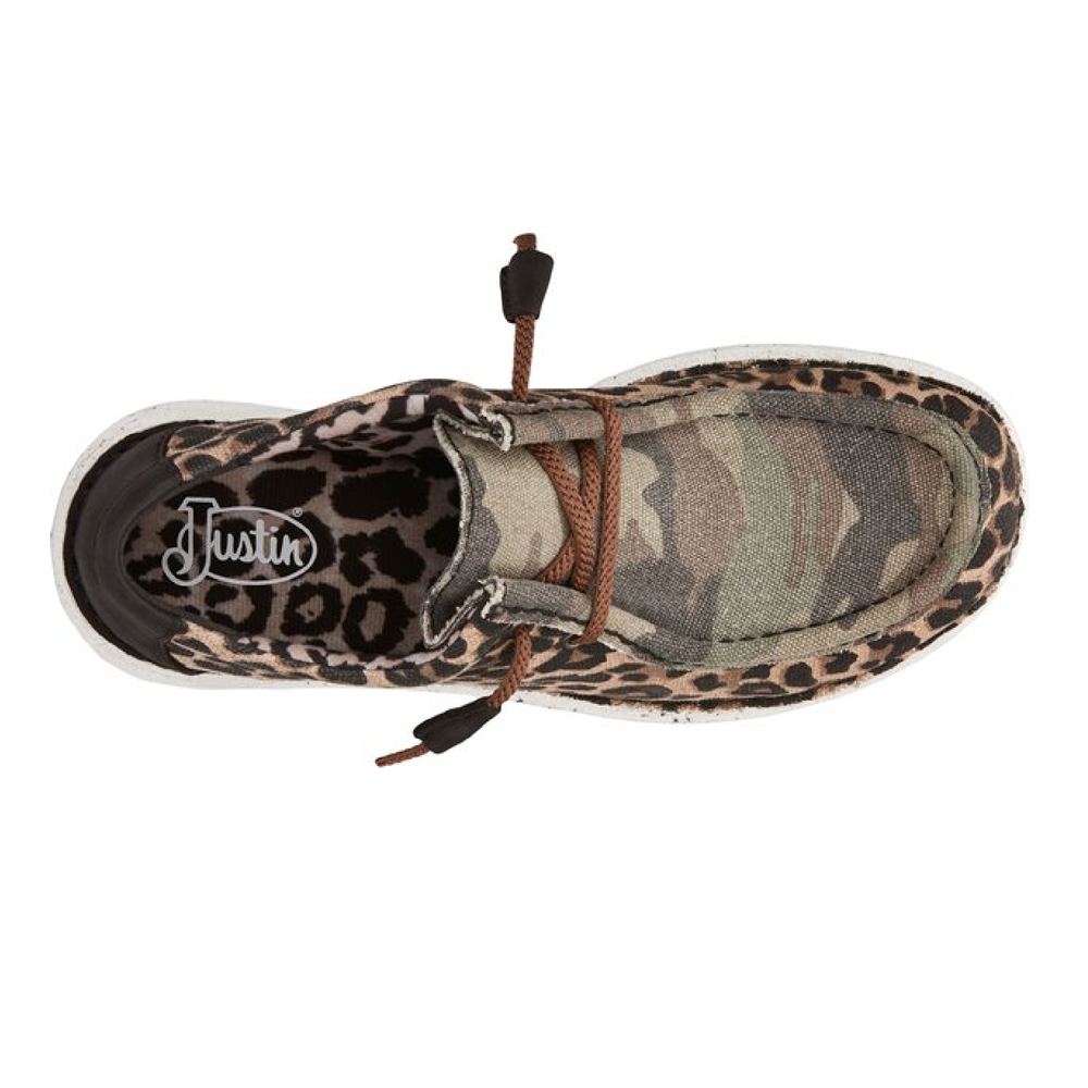 
                  
                    Justin Boots Womens Hazer | Style JL171 Color Leopard Print Camo
                  
                