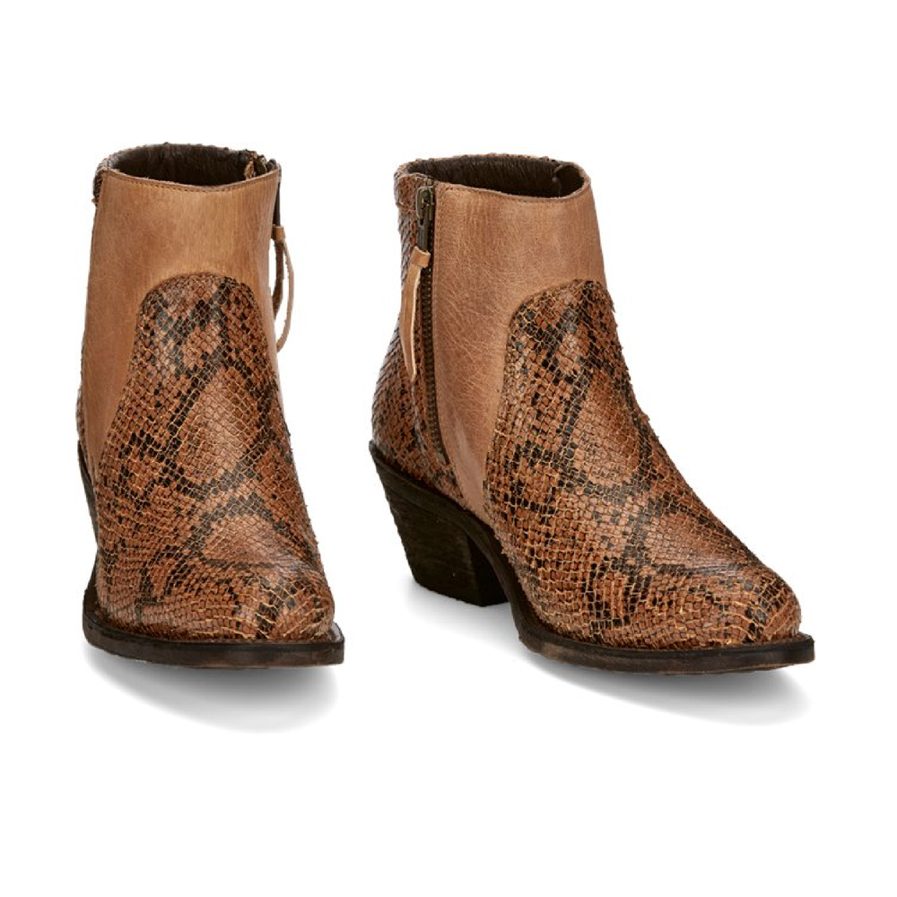 Justin Boots Womens Nel | Style RM131 Color Brown Snake Print