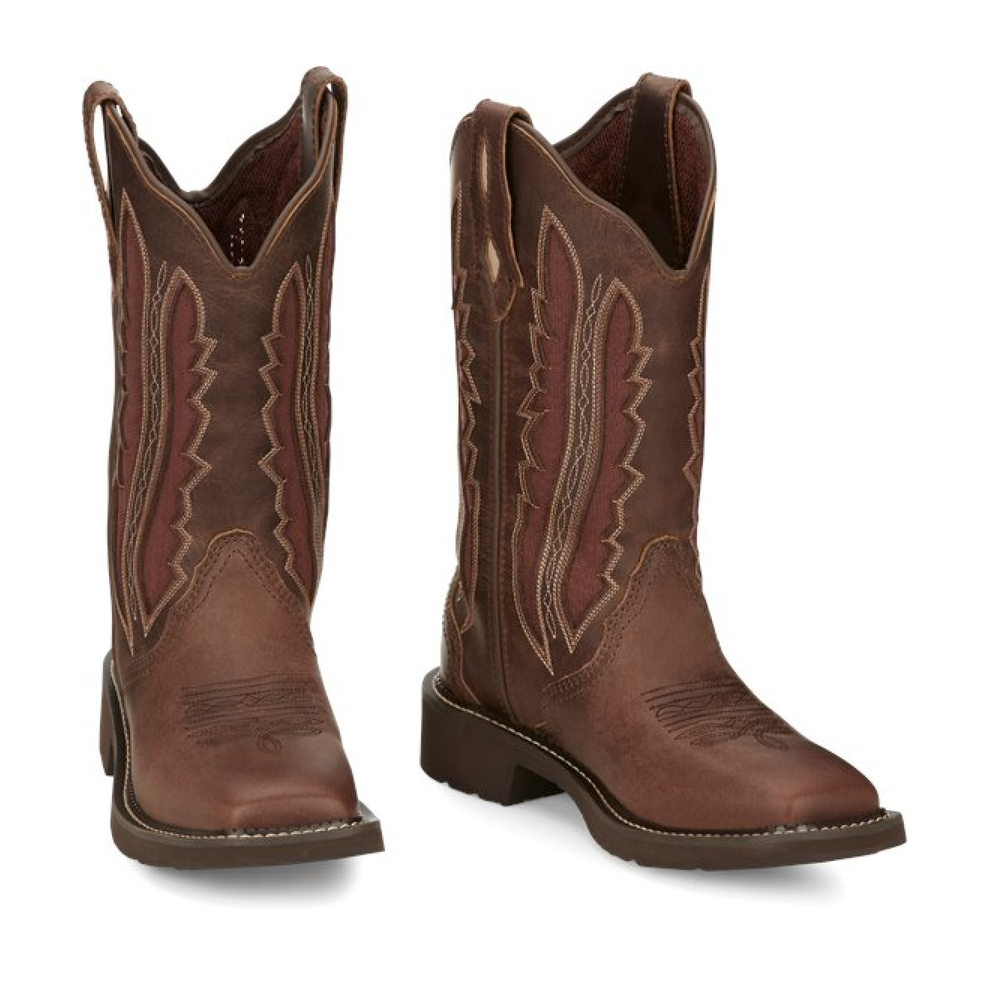 Justin Boots Womens Paisley | Style GY2801 Color Brown