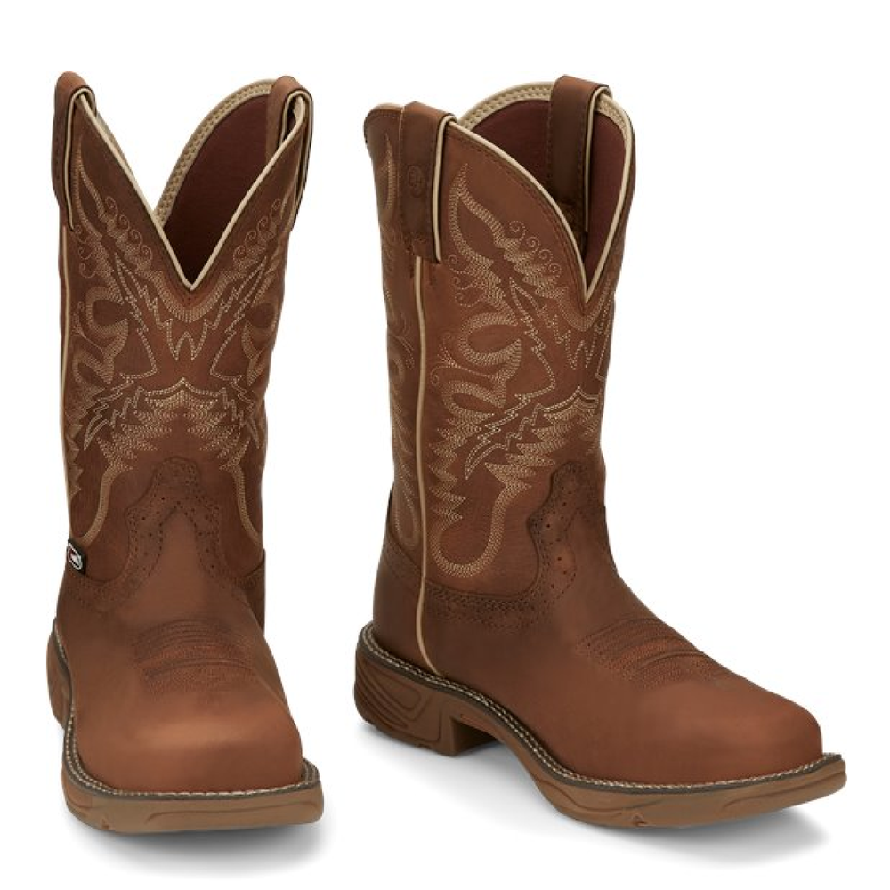 Justin Boots Womens Rush | Style SE4353 Color Rustic Tan