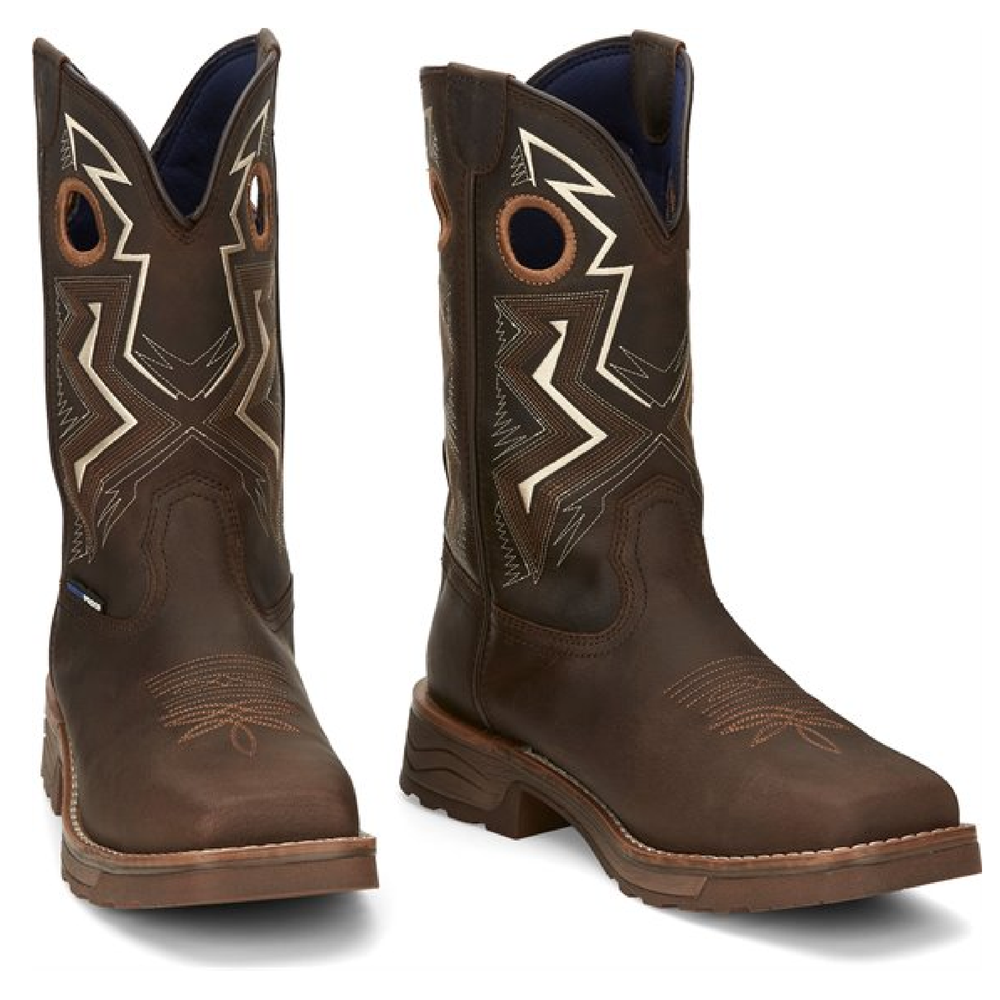 Tony Lama Mens Force Comp Toe | Style TW3403 Color Walnut