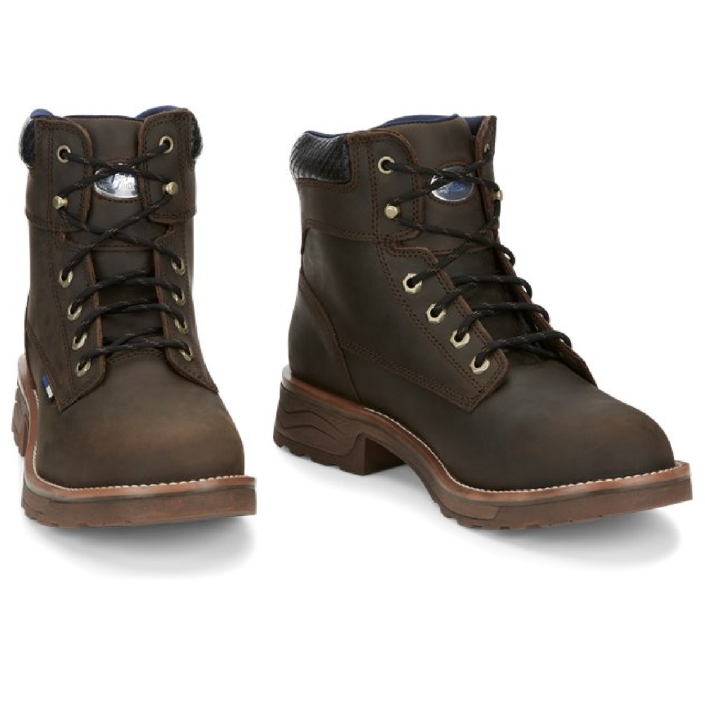 Tony Lama Mens Kinetic Comp Toe | Style TW3411 Color Walnut