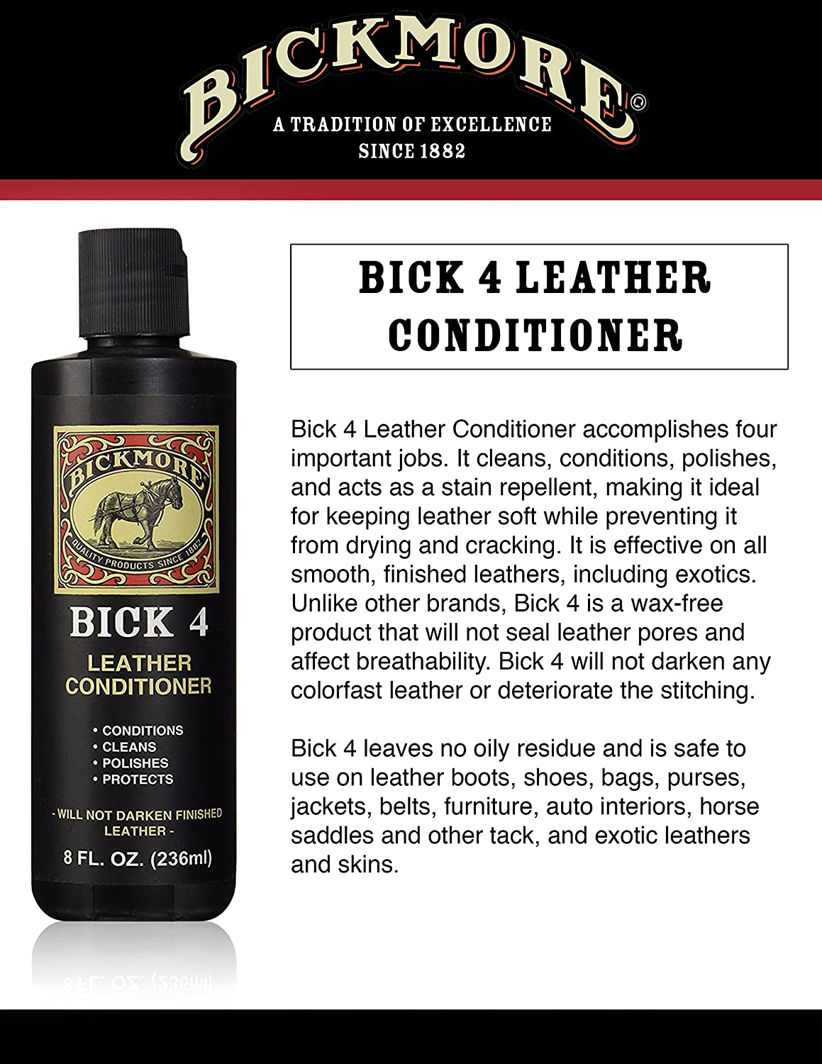 
                  
                    Bickmore Bick 4 Leather Conditioner
                  
                