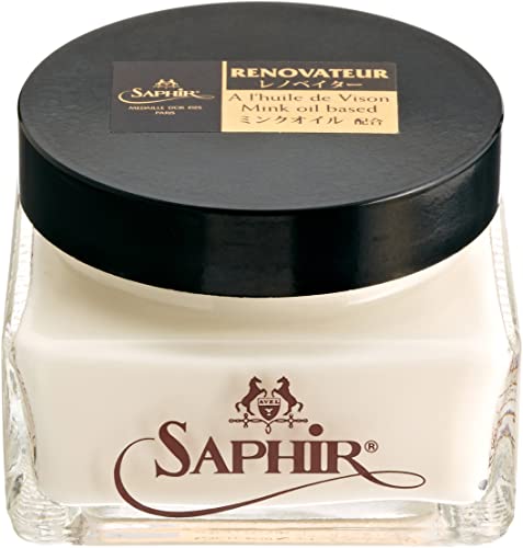 
                  
                    Saphir Medaille d'Or Renovator | All-Purpose Leather Shoe Cleaner & Conditioner
                  
                