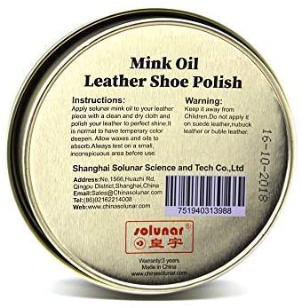 
                  
                    Solunar | Mink oil leather conditioner | Restorer | Softener
                  
                