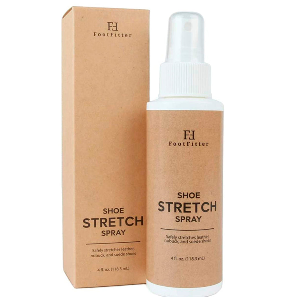 FootFitter Shoe and Boot Stretch Spray - Stretcher Solution for Leather, Suede, Nubuck, and Canvas! Made in the USA