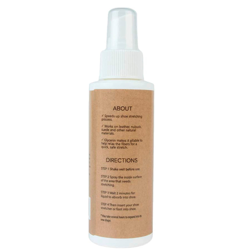 
                  
                    FootFitter Shoe and Boot Stretch Spray - Stretcher Solution for Leather, Suede, Nubuck, and Canvas! Made in the USA
                  
                