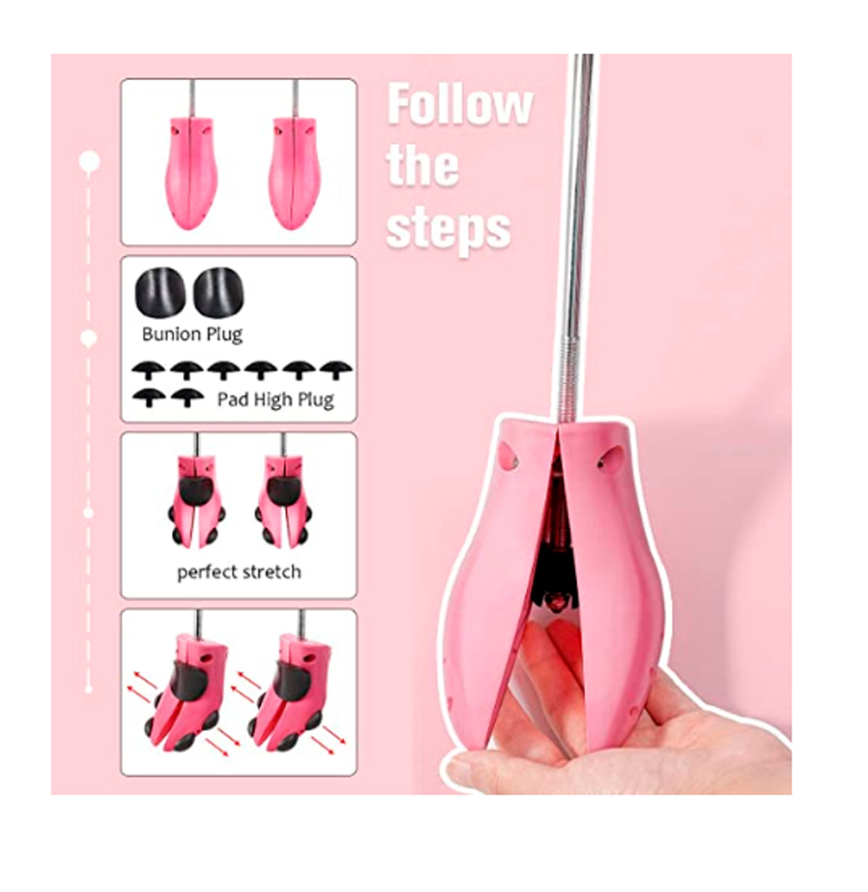 
                  
                    Shoe Stretcher For Women Wide Feet Boots Stretcher Shoe Expander
                  
                